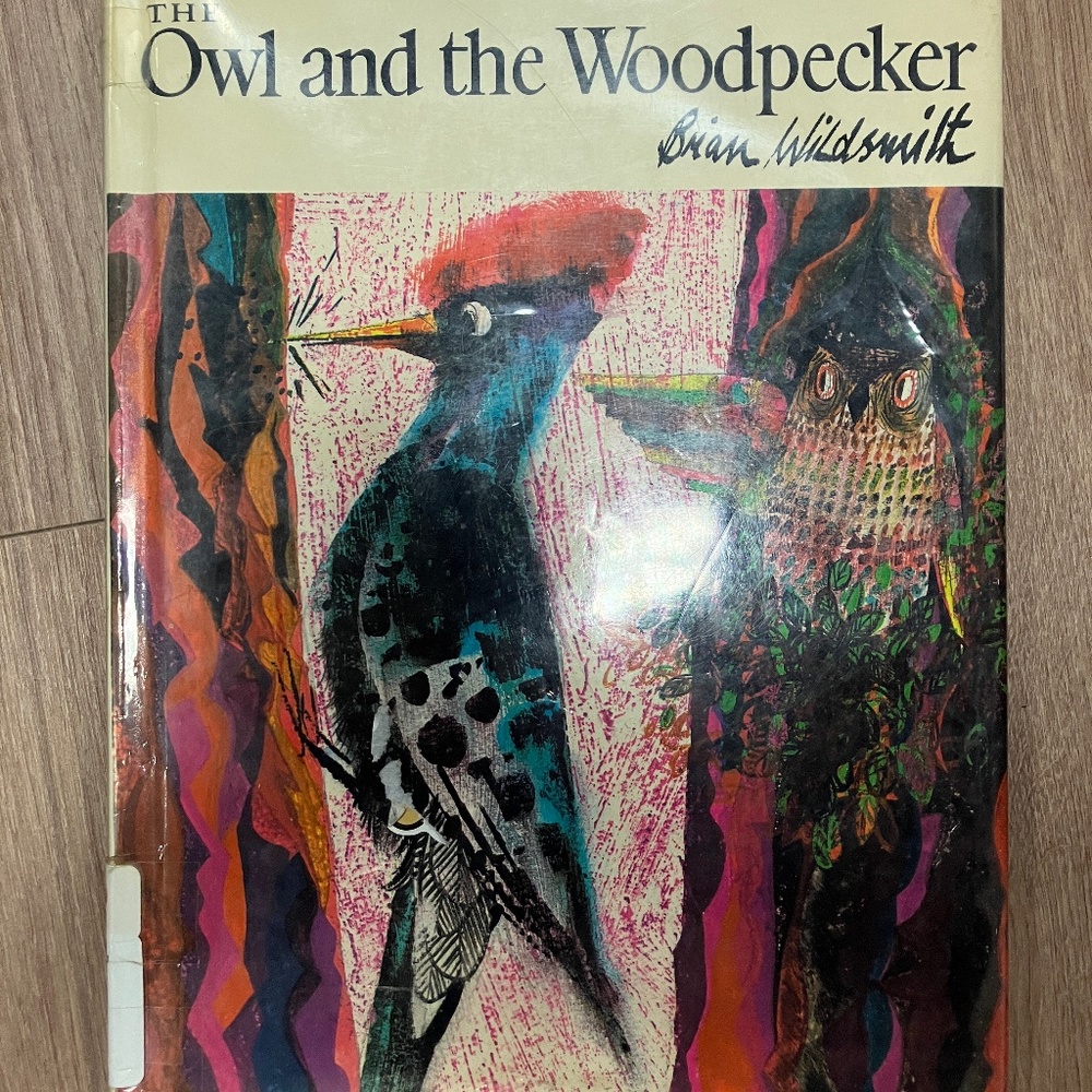 “The Owl and The Woodpecker” by Brian Wildsmith ,Children’s Book